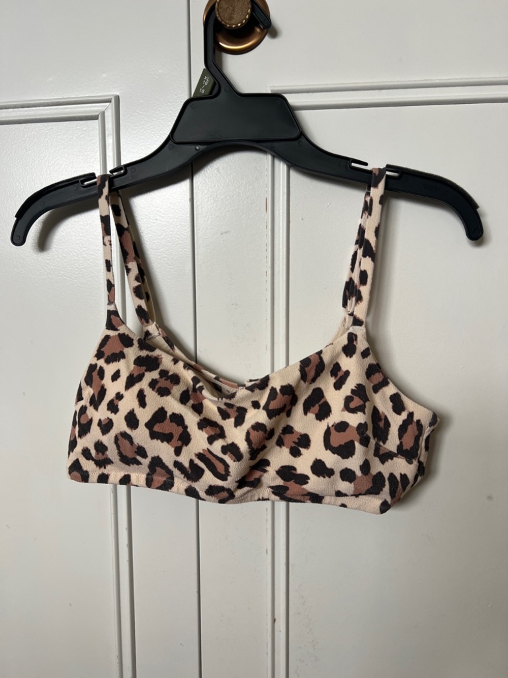 Aerie Cheetah Print Bikini Top only